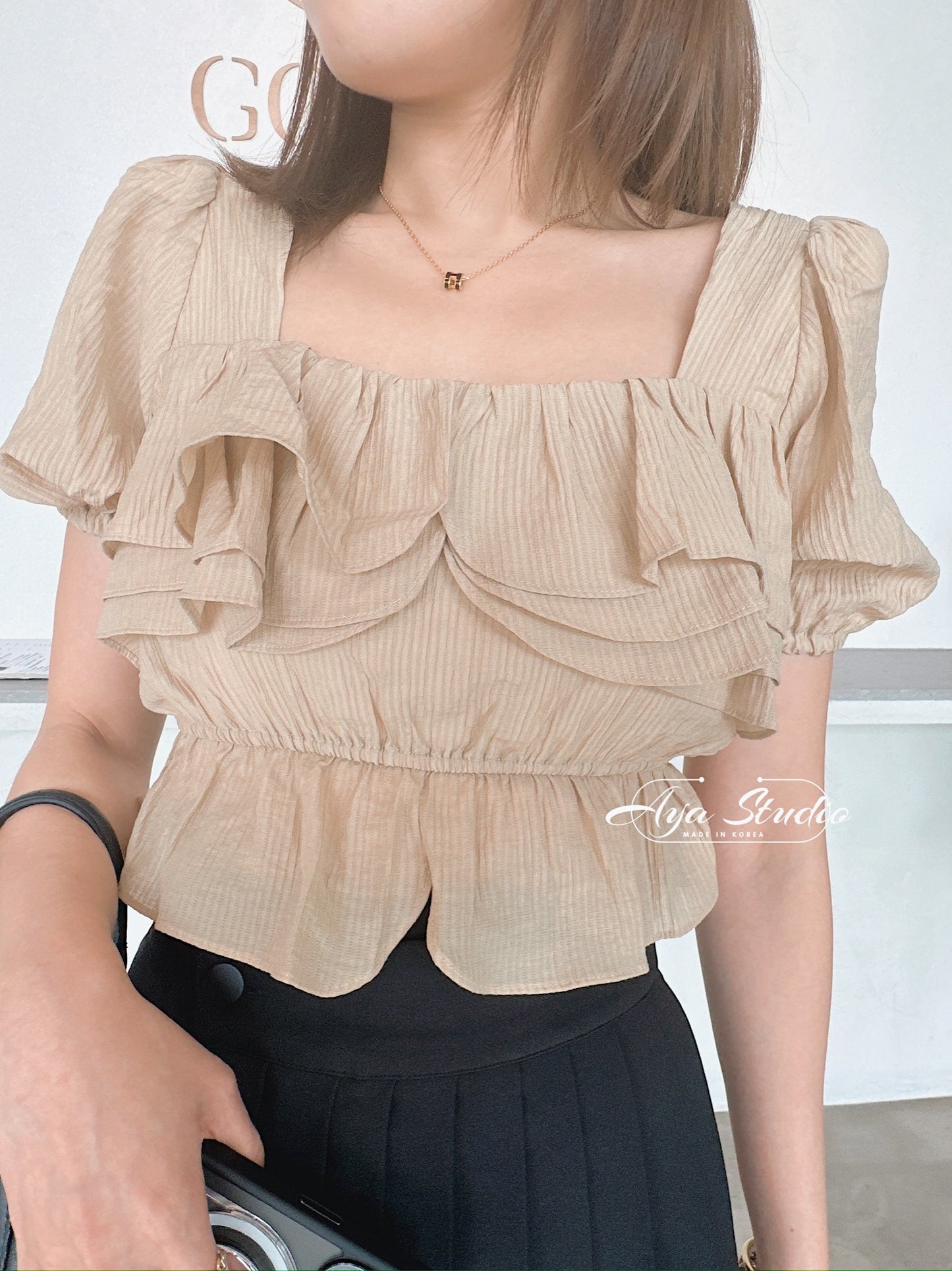 Butterfly Ruffles Top