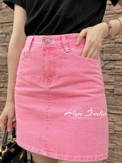 Candy Denim Skirt