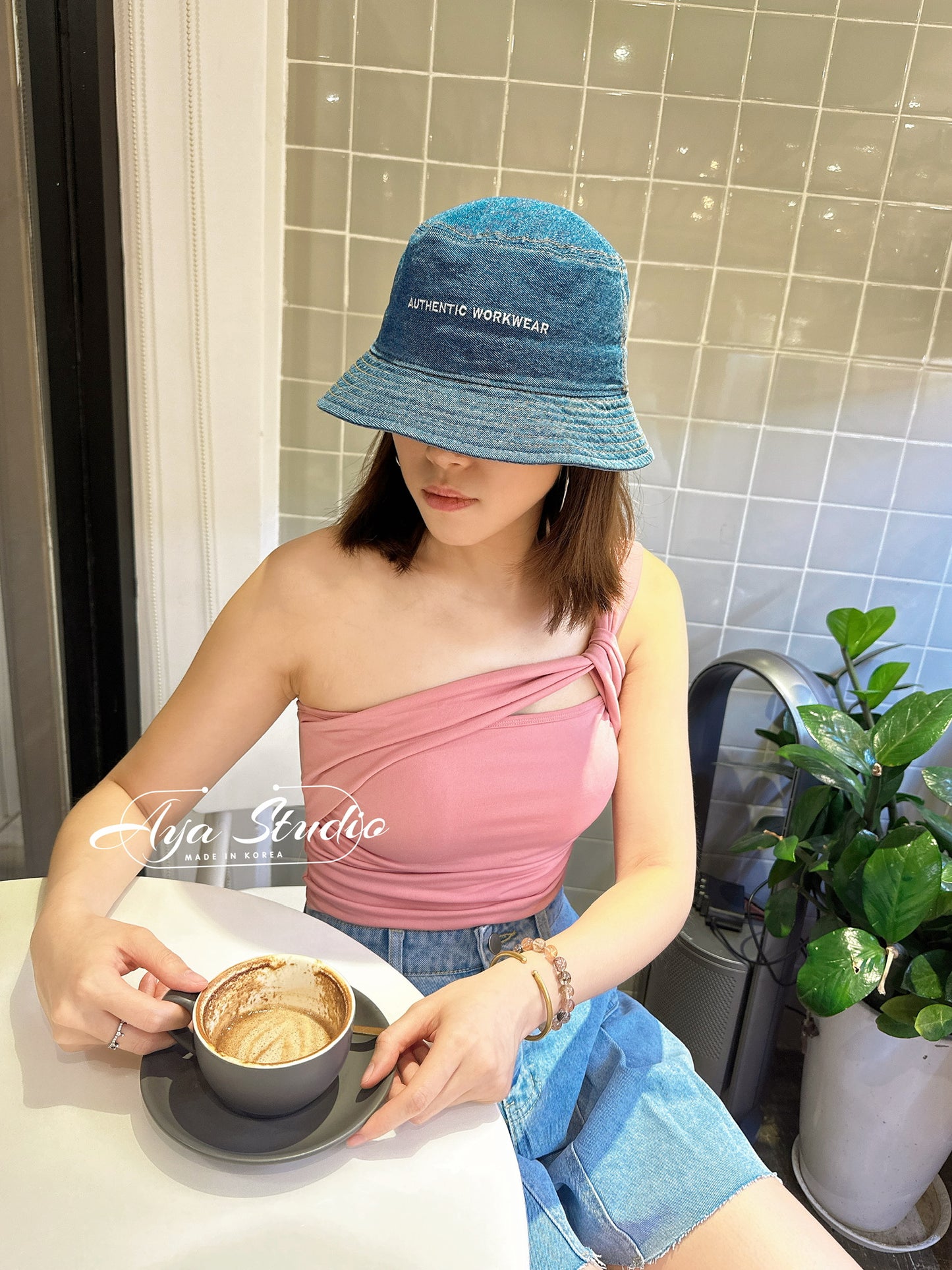 Bucket Denim Hat