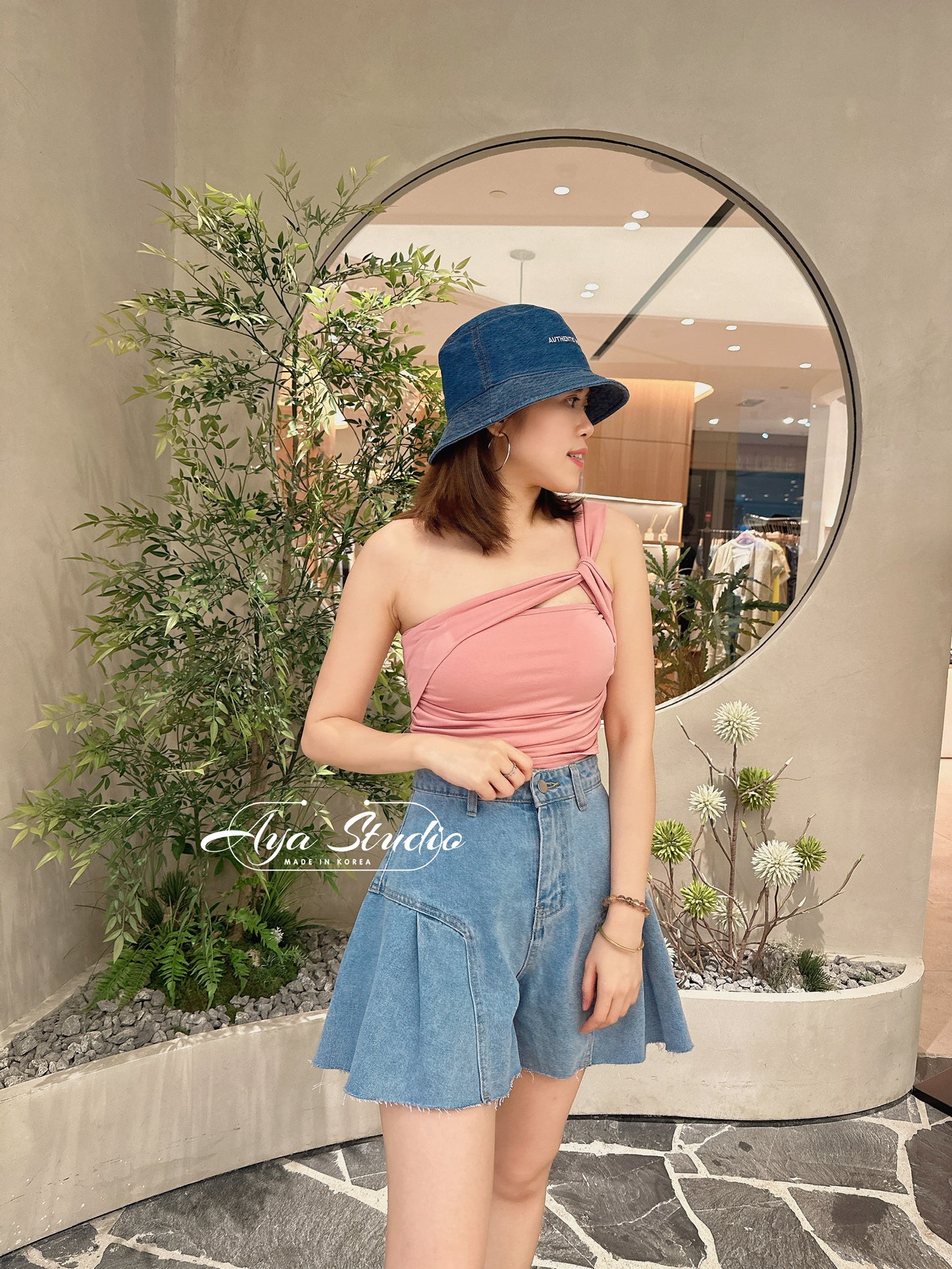 Bucket Denim Hat